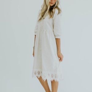 Roolee Summerdale Lace Midi Dress